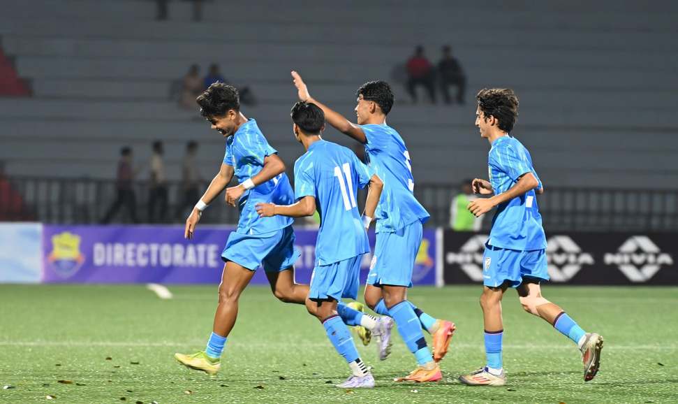 India thrash Sri Lanka 8-0 in SAFF U19 Championship opener.