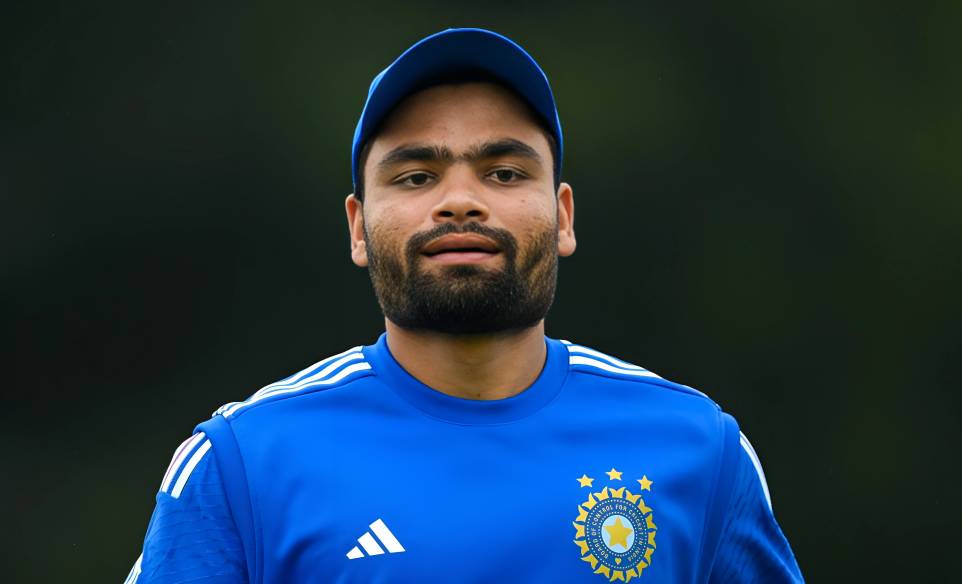 Rinku Singh channels Virat Kohli with fiery celebration after claiming a wicket in UP T20 League 2025
